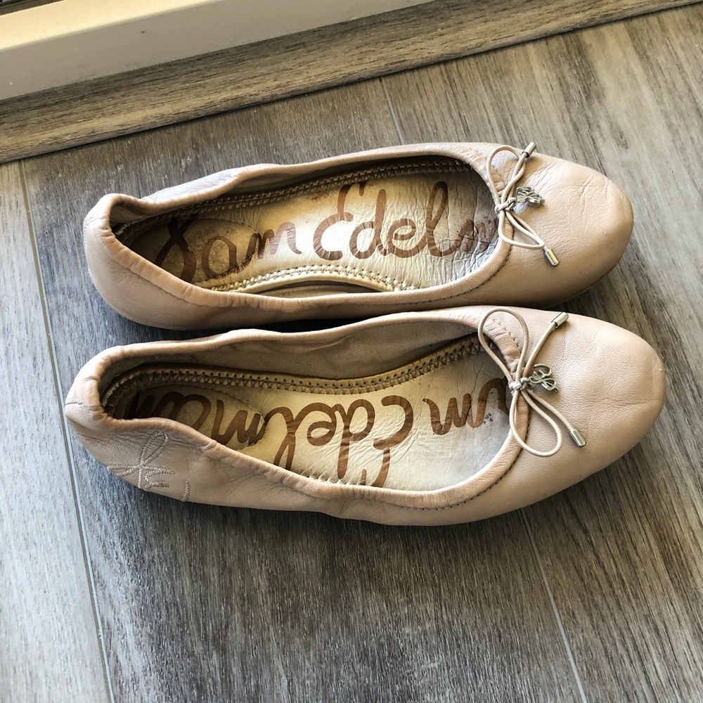 Sam Edelman Nude Flats
